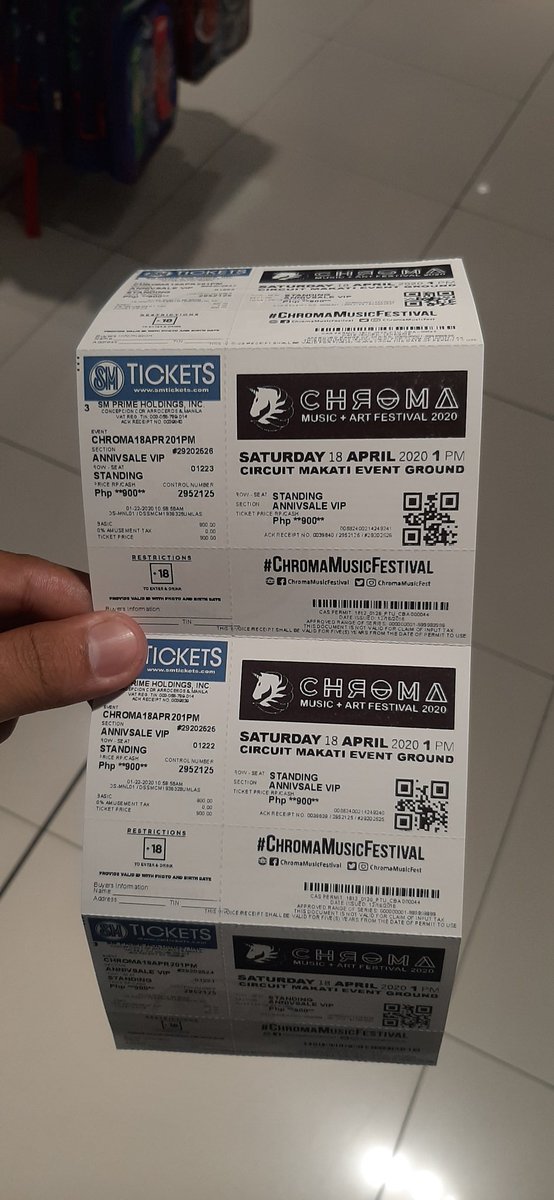 Hustle0724's tweet photo. -- sayang VVIP Table π but still going to our 3rd straight @chromamusicfest !! See you #ChromaNation !! https://t.co/W04IGqIoOj