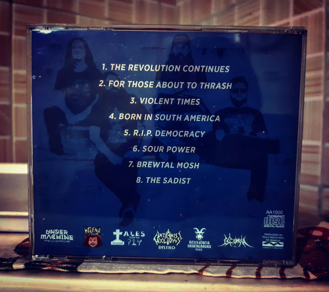 JoesilHC's tweet photo. #RedRazor #TheRevolutionContinues 2019 #ThrashMetal #Paraná #Cd 🇧🇷 https://t.co/LeDzqzWnPR