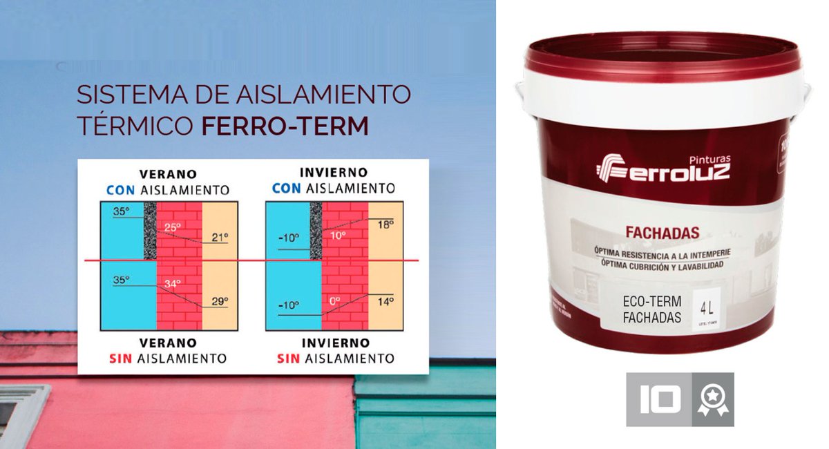 ferroluz's tweet photo. El 65 % de la energía utilizada en nuestros hogares se pierde si no está aislada correctamente. https://t.co/hAdcYrfwu3
.
.
.
#aislamiento #sate #energia #ahorro #aparejadores #pinturaindustrial #arquitectos #pinturaindustrial #fachadas #tintometria #colores #fachadas https://t.co/eFqOs9UGZM