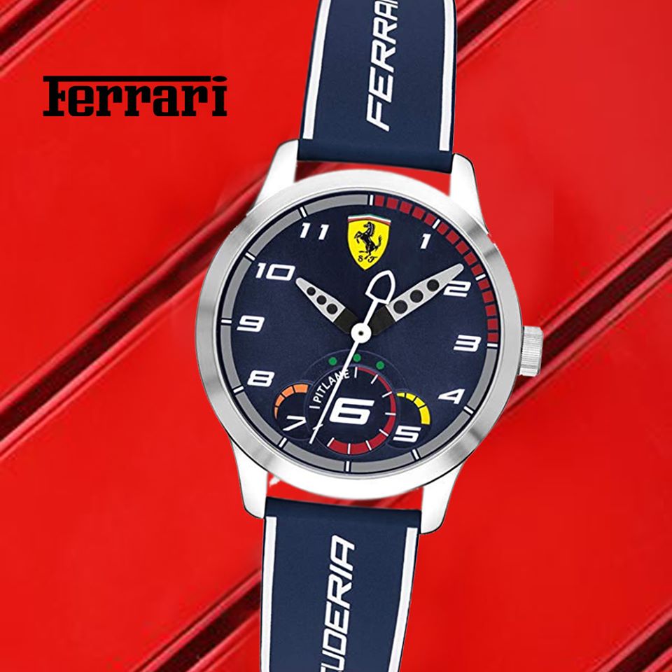 owspakistan's tweet photo. Ferrari Pitlane, Quartz Stainless Steel and Silicone Strap Casual Watch

Model # 860005
Price Rs.14,300

#ScuderiaFerrariCollection #Ferrari #ScuderiaFerrari #TimeForSpeed #SS19 #BrandMerchants #AbouTime #onewatchmanyfaces #love #photooftheday #life #watchesofinstagram https://t.co/P4GKZbkveE