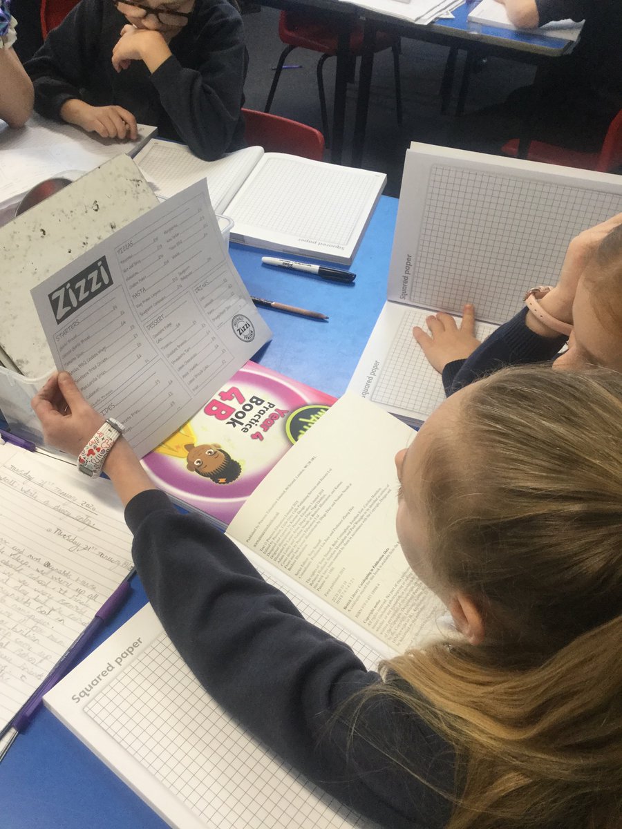 scargill_school's tweet photo. Leopard Class have been enjoying problem solving week. This morning they had to order from Zizi on a tight budget of only £25! Tummy’s are rumbling now!🐆🍕 #problemsolvingweek #pizzaislife https://t.co/x56VT4SkPL