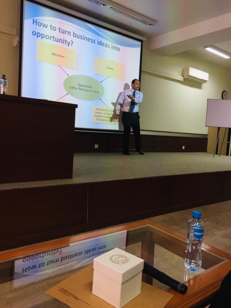 IccbsI's tweet photo. Session on "Entrepreneurship and Sales Management" has started

We are very thankful to our speaker Mr. Asim Baig (CEO at The Skilled World | Sales Management Professional)

#ICCBS #TechnologyPark #TechnologyIncubationCenter #MentoringSession https://t.co/4xQBACV4e9