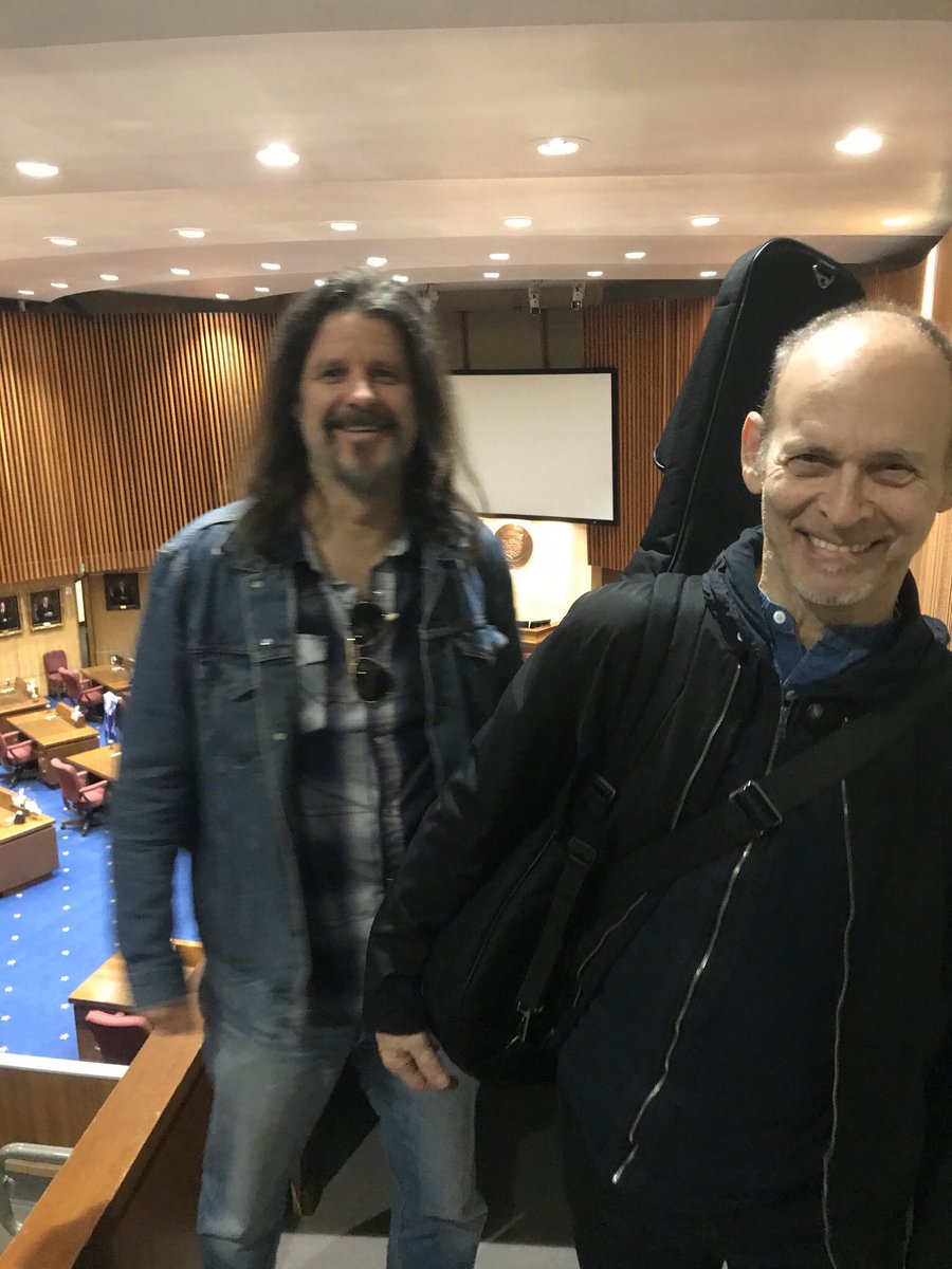 fab_john's tweet photo. With my brothers in justice @waynekramer @TheGreedySouls @JailGuitarDoors @MC50th after a visit with @seanbowie. 
It is the honor of my life to work with these great men. #RFJDAY2020 | #KickOutTheJams4Justice #ERCReformAZ | #CleanSlateAZ #CitizensOversightAZ | #KillBillHB2036 https://t.co/0rLZBxcNzN