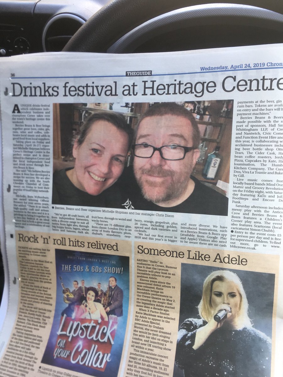 A huge thank you goes to the team, the volunteers, the stall holders, the Heritage Centre, our sponsors and of course all the visitors. Thank you for making something great happen in Crewe 2017,2018 and 2019. 2/2