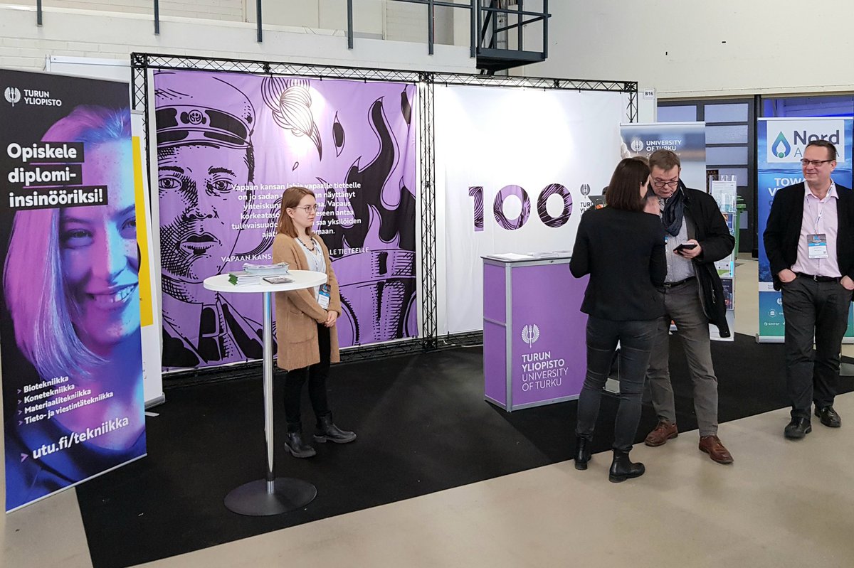 UniTurku's tweet image. Turun yliopisto on mukana Suomen suurimmilla meriteollisuuden ja -logistiikan messuilla 22.-23.1. @turunmessukesku ksessa, tervetuloa osastolle B16! #NaviGate2020 @MKK_UTU @utu_tech @NordAqua #turuntekniikka