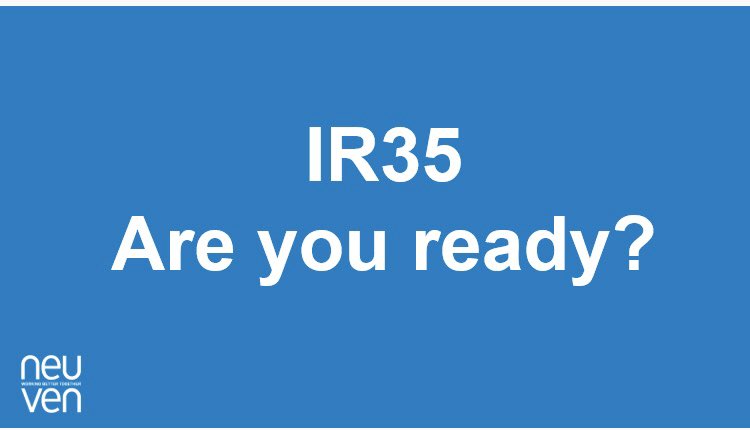 Neuven's tweet photo. IR35 Are you ready?
Venneu is already set up to support you with IR35 and keep your admin tasks minimal.
Call today to find out how - 0161 437 4337
#neuven #agencies #hmrc #IR35 https://t.co/vmSGlK8vw0