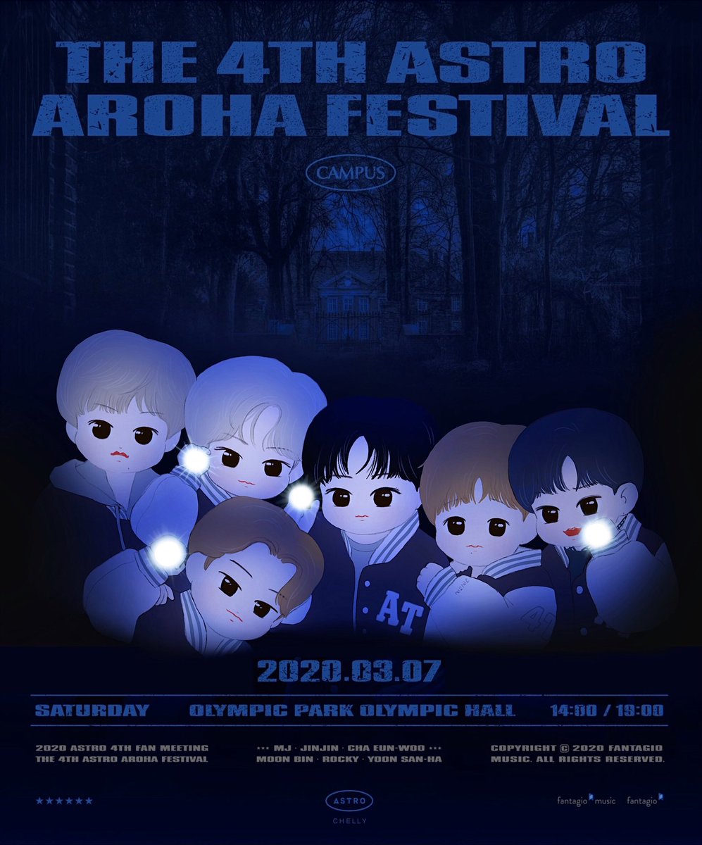 ✨3월 7일 빨리와🔦✨ - 100121 판타지오뮤직 The 4th ASTRO AROHA