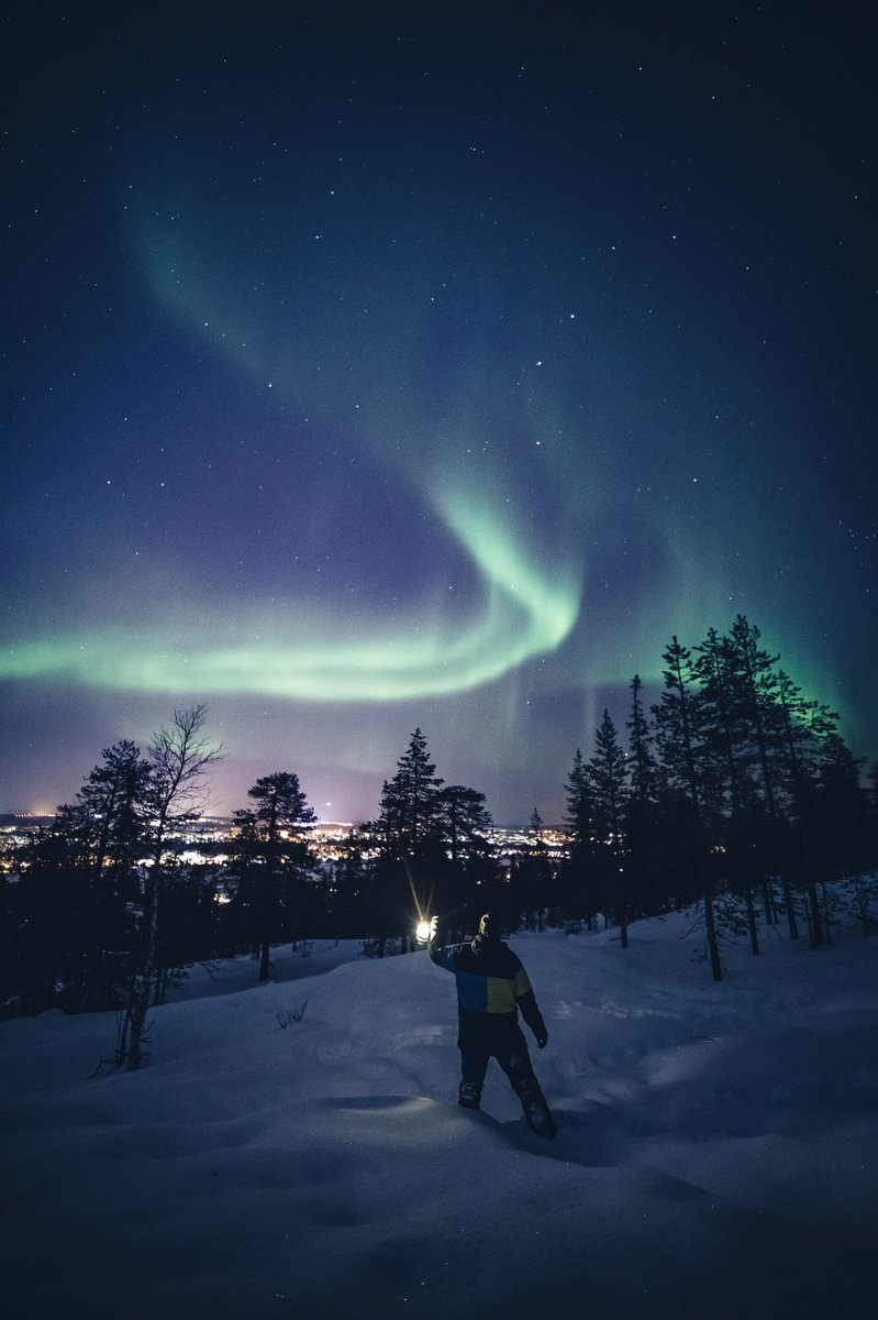 Great show last night! #AuroraBorealis in #Rovaniemi #Lapland #Finland :)