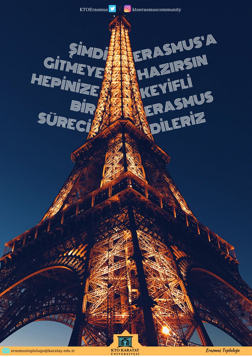Karatay Erasmus Topluluğu tweet media