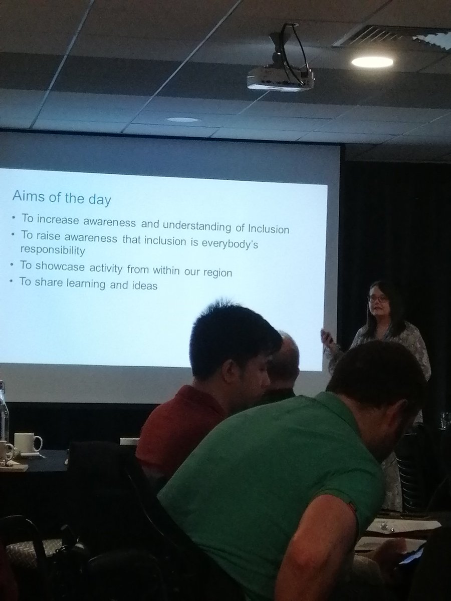 Setting the scene for our #inclusioncarousel is Deborah Whalen from NELA. A great programme including work currently going on in the NE organisations around inclusion.