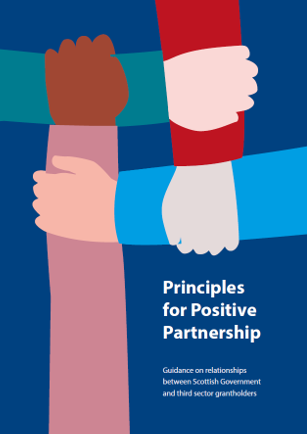 EvalSupScot's tweet photo. Delighted to launch 'Principles for Positive Partnership' - Guidance on relationships between Scottish Government &amp; third sector #grantholders for those in receipt of Scottish Government grants  https://t.co/NH2ZQtZ0Nn @scotgov @scvotweet @AnnaFowlie #ScottishGovernment #Funding https://t.co/ObgfhDIh17