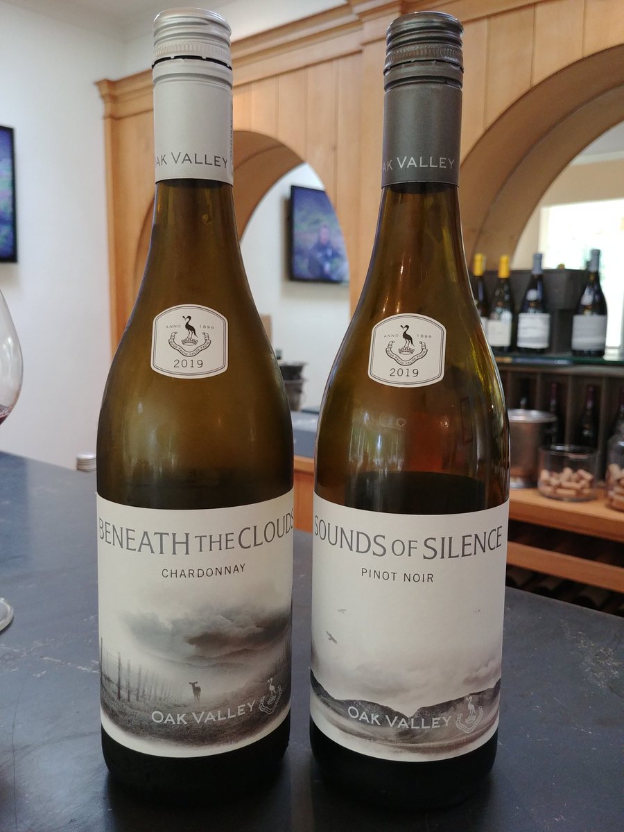KyleLikesWine's tweet photo. Just in time. @oakvalleywines #BeneathTheClouds Chardonnay and #SoundsOfSilence Pinot Noir finally out. Place orders from today. https://t.co/QX33ysbiwf