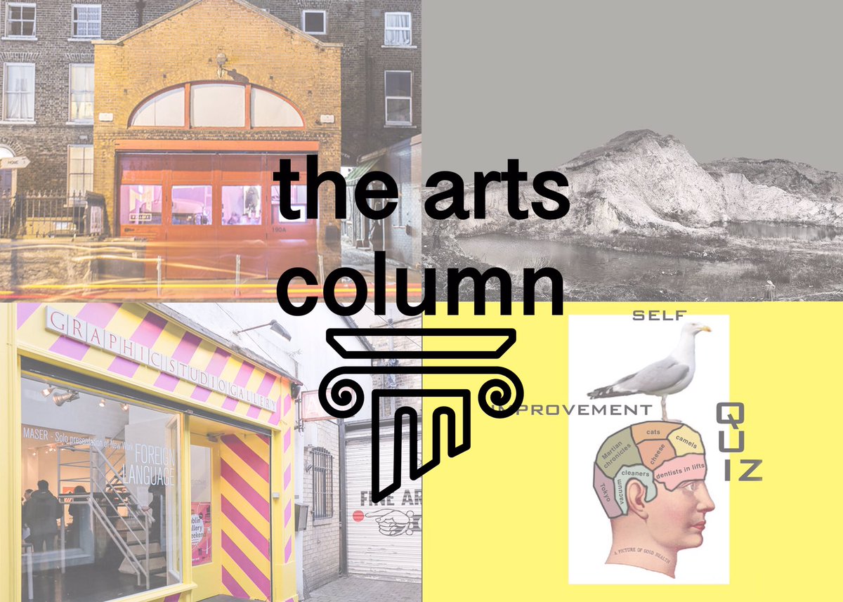 This weeks edition of the arts column is now online with details of an audio description tour, a unique quiz, studio spaces &amp; memberships, a new exhibition, a programme launch and a number and open calls:

thethinair.net/2020/01/the-ar…