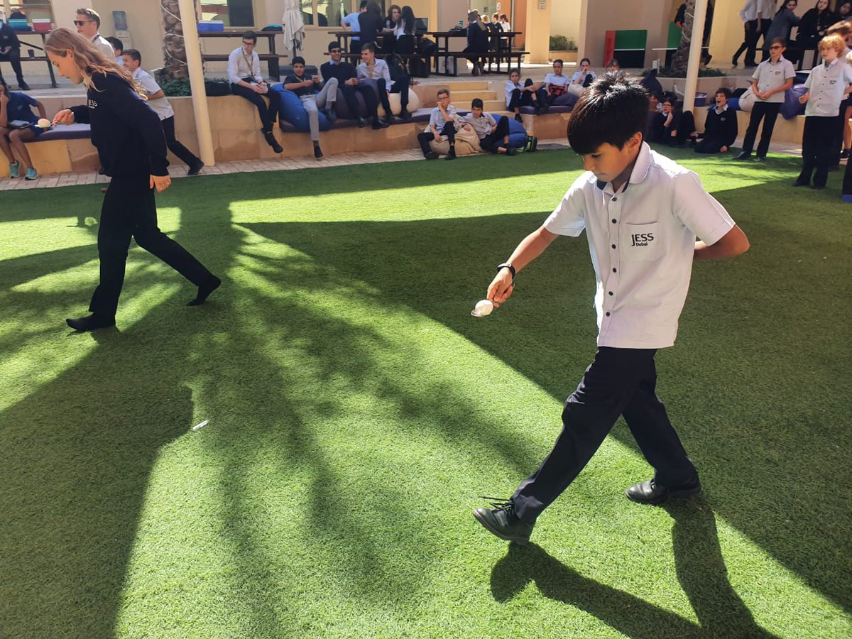 JESSHouseNews's tweet photo. A solid win for Oryx in today's 'Mini Olympics' for Wild Wednesday. Some strong performances in the egg and spoon, wheelbarrow and three legged races! #eggcellentwork #JESSCollaboration https://t.co/hyWPuYNlBg