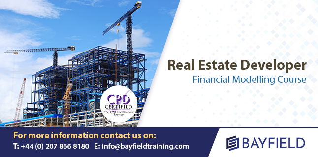 BayfieldTrain's tweet photo. If you'd like to learn more about property development cash flows and development financing, there is still time to book on to our first Real Estate Developer course of 2020. Book your place by emailing info@bayfieldtraining.com #realestate #realestatedeveloper #finance #FinMod https://t.co/C5aI7QbwTu