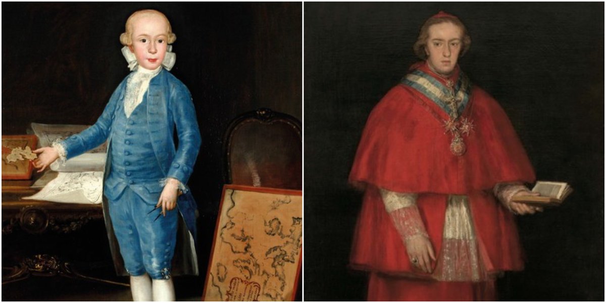 📷 'Luis María de Borbón y Vallabriga / 'El Cardenal Luis María de Borbón'. #FranciscodeGoya
📆 1783 / 1800
📍 #MuseoDeZaragoza / #MASP - Museu de Arte de São Paulo Assis Chateaubriand #Brasil