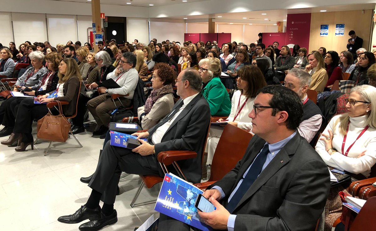 Excelente acogida del las I Jornadas Europeas de Mediación que se celebran hoy y mañana en el @comunicacioicab con la colaboración de #GemmeEspaña