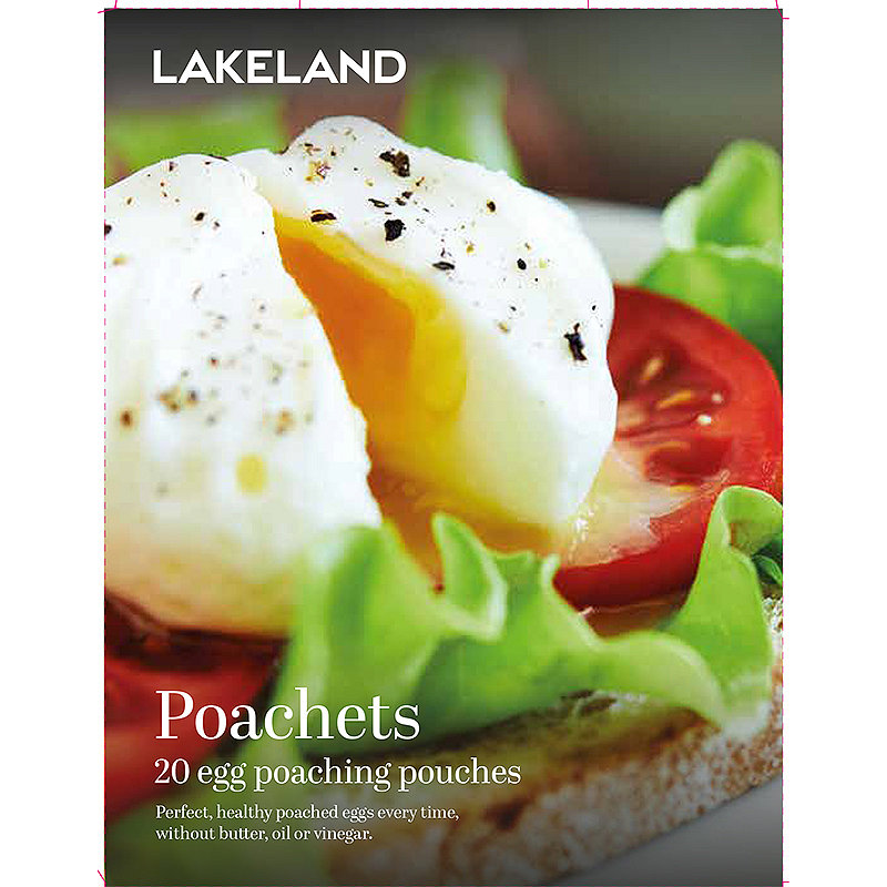 Love poached eggs but can't get them perfect? You need these.....Poachets, the egg poaching pouch from Lakeland!