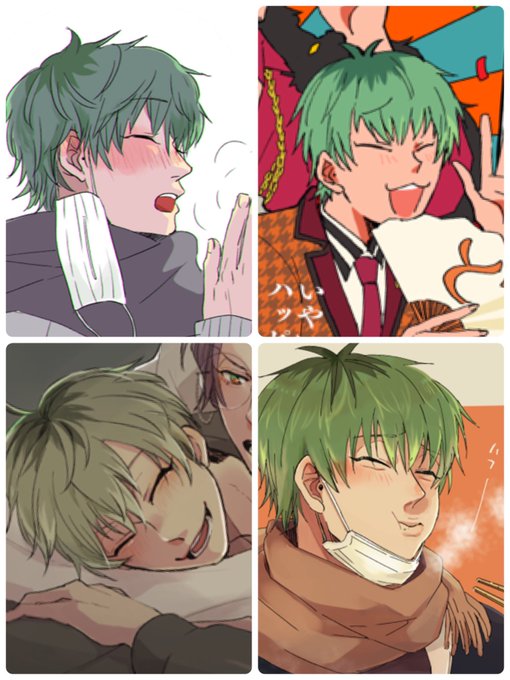 #私の描く白膠木簓のこだわり
自由奔放な眉毛と前歯(歯見せて笑ってほしいから)最近は涙袋ちゃんと描くの好き。
目はアップになった時だけうっすら開かせたりする? 