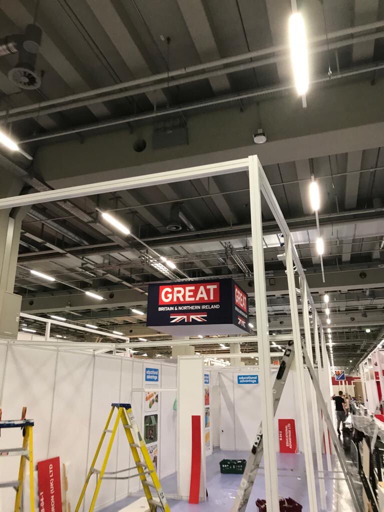 dimension8ltd's tweet photo. This week we're in Nuremberg, Germany, building the International Toy Fair. ⁦@IntToyFair⁩ https://t.co/bJeMUrn4S6