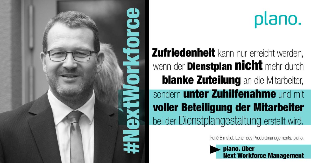 Die beste Software und die beste Projektplanung wird nicht zum Unternehmenserfolg führen, solange die Mitarbeiter nicht zufrieden sind. René Birnstiel von plano. erklärt wie man die Zufriedenheit der Mitarbeiter in seine Planung integriert: lnkd.in/gt6w5GA