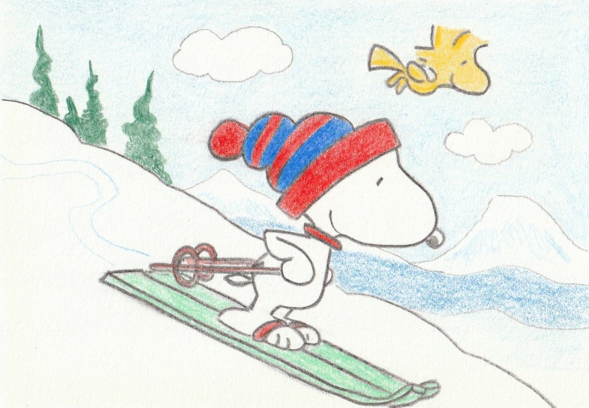 Sima A Twitter イラスト スヌーピー Illustration Snoopy