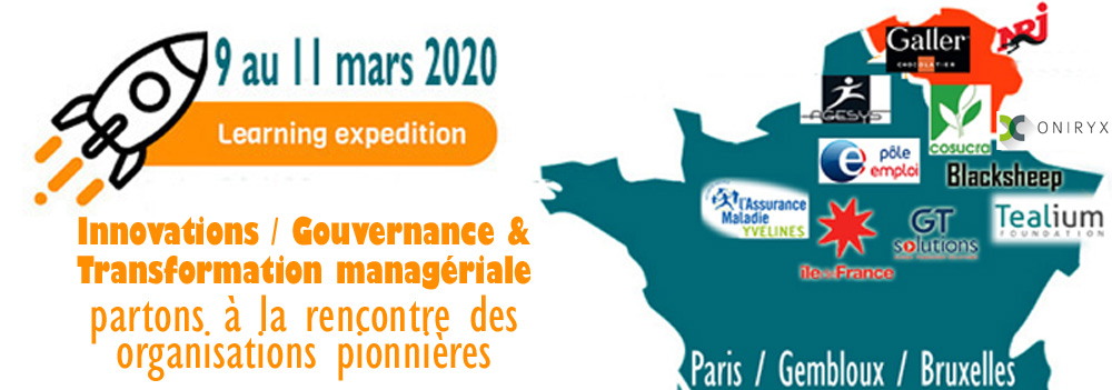 Pendant 3 jours, visite de 7 lieux d’open #innovation ; échanges avec des pionniers de la #transformationmanagériale. Programme : bit.ly/30JVlHw
Se nourrir d’expériences issues d’autres organisations est une source puissante d’inspiration ...