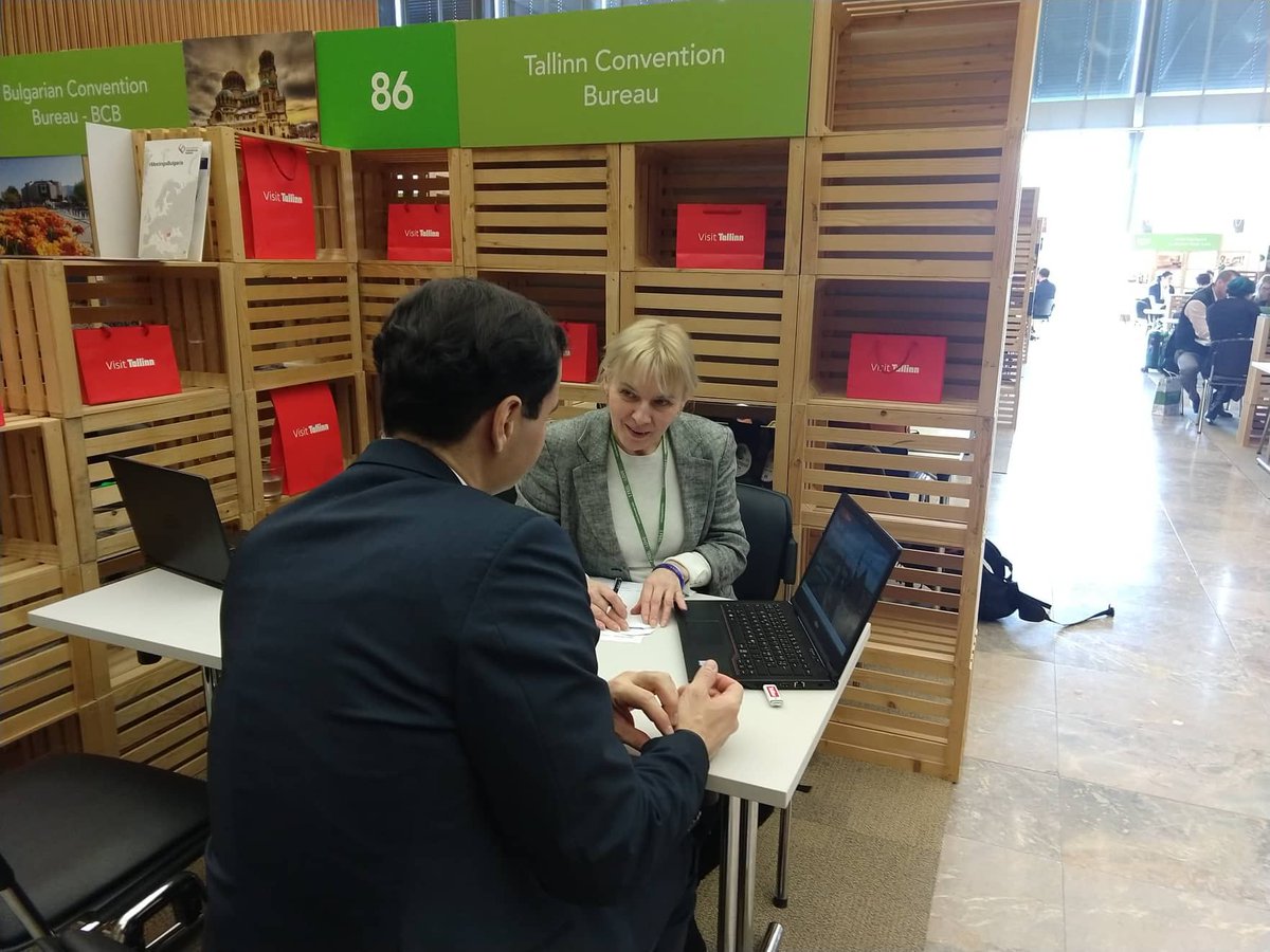 VisitTallinn's tweet photo. #Tallinn #Convention Bureau is at Conventa! Come by stand 86 to meet us and find out what Tallinn has to offer! https://t.co/AsEs7mmtSF #VisitTallinn #Ljubljana #Conventa2020 https://t.co/HjMzbrKSFS