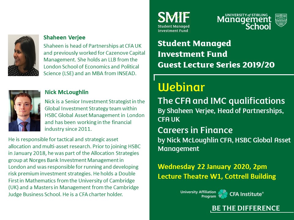 Kevin Campbell (@kcampbell_stir) on Twitter photo Looking forward to today's <a href="/StirlingUniSMIF/">Stirling University SMIF</a> Webinar for <a href="/StirUni/">University of Stirling</a> <a href="/StirManSchool/">Stir Man School</a> students by Shaheen Verjee of <a href="/cfauk/">CFA UK</a> and Nick McLoughlin of <a href="/HSBC/">HSBC</a> Global Asset Management at 2.00pm in Lecture Theatre W1 👇 Looking forward to today's <a href="/StirlingUniSMIF/">Stirling University SMIF</a> Webinar for <a href="/StirUni/">University of Stirling</a> <a href="/StirManSchool/">Stir Man School</a> students by Shaheen Verjee of <a href="/cfauk/">CFA UK</a> and Nick McLoughlin of <a href="/HSBC/">HSBC</a> Global Asset Management at 2.00pm in Lecture Theatre W1 👇