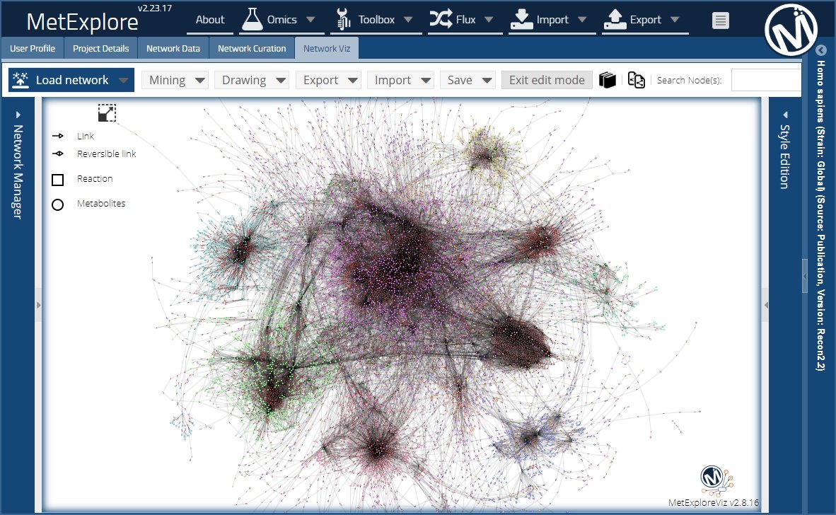 Le_Xaz's tweet photo. #MetExplore presents its metabolic network analysis tools on poster 87 and 93. 
@MetExplore #MetExploreViz #metabolomic #metabolicNetworks #dataviz #networkviz #MetaboEU2020 @vinson6431 @clement_frainay @NathaliePoupin @LudoCottret https://t.co/0nOsIt6RWG