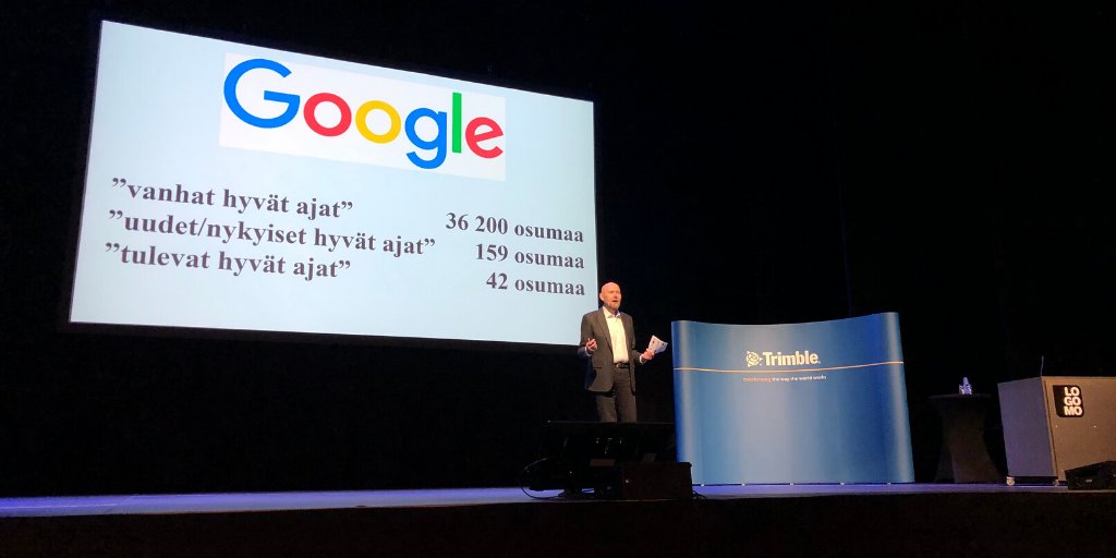TrimbleUtility's tweet photo. Käyttäjäpäivien ilmastovastuullisuusteemalle uskollisena avauspuheenvuoron toimitti meille avaruustähtitieteen emeritusprofessori Esko Valtaoja. Onko ihminen ja ilmasto vielä pelastettavissa? Onko yhden ihmisen toimilla merkitystä? Osallistu keskusteluun! #TKP20 https://t.co/VvXsQkaWAp