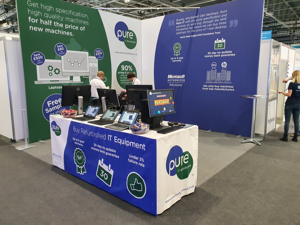 PureITRefurb's tweet photo. Attending @Bett_show Come and see us on Stand SJ20 by S2 Entrance! https://t.co/uPABk6h2cg