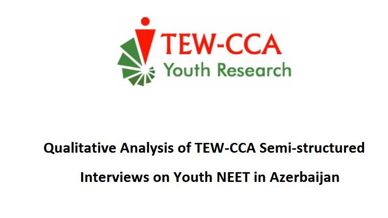 Our Azerbaijani team has published the analysis of #qualitative youth interviews on #youth #NEET in #Azerbaijan. Do you want to know more about youth perceptions of their disadvantaged LM situation? Check out this working paper.
tew-cca.de/wp-content/upl…
