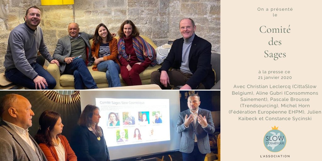 SlowCosmetique's tweet photo. "85 % des Françaises estiment que la Slow Cosmétique est l'avenir de la beauté." Présentation à la presse de l'étude Harris Interactive et du Comité des Sages à Paris.
#slowcosmetique #cleanbeauty #greenbeauty #artisanat #slowfood #slowlife @TrendSourcing @cittaslow_intl https://t.co/QIWBkYFYX0
