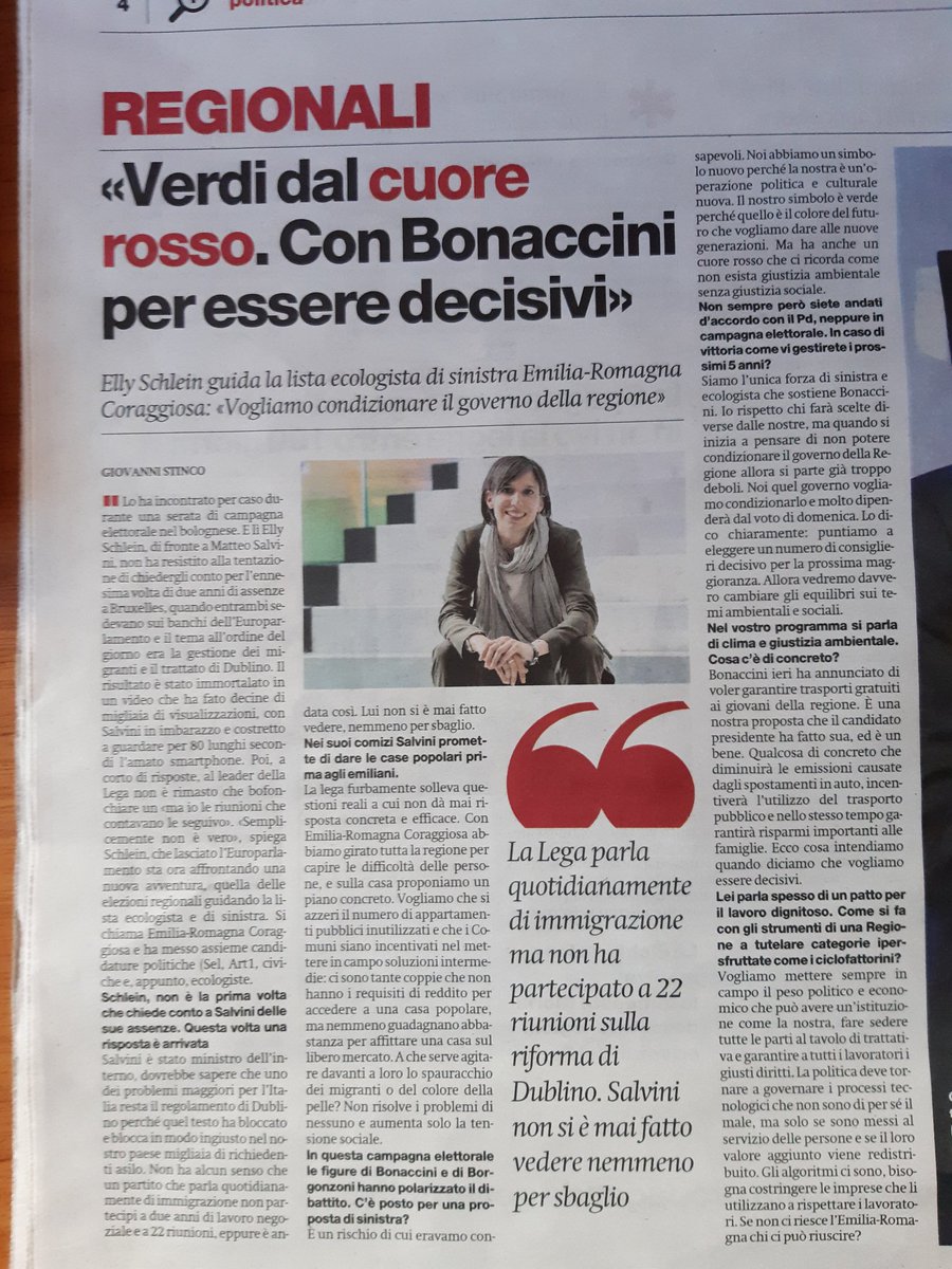 Pieroventuri's tweet photo. Ottima Elly Schlein sul manifesto https://t.co/iBfWcX73i3