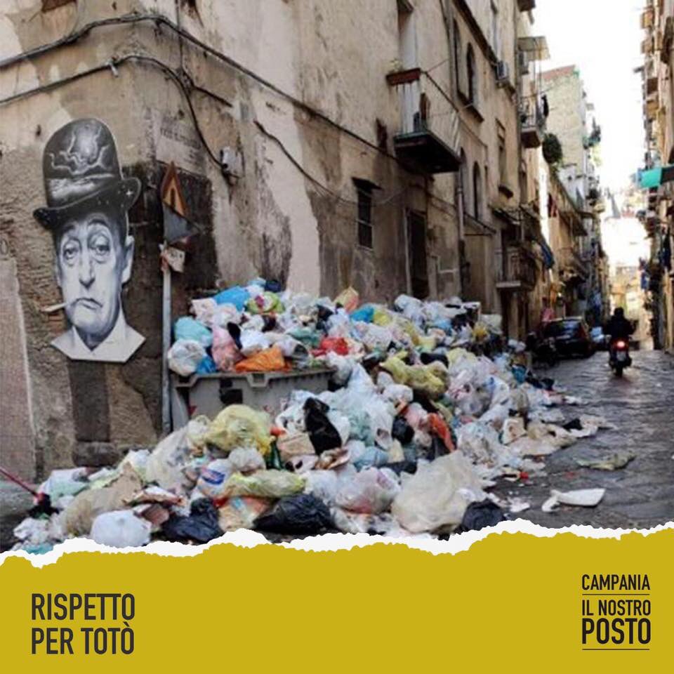 severino_nappi's tweet photo. La casa natale di #Totó a #Napoli cade a pezzi tra la monnezza. Dà dolore vedere come nel #NostroPosto addirittura il luogo di un'icona mondiale è trattato senza orgoglio, senza gloria e senza dignità. Dedizione e cura sono un dovere istituzionale costante, non un passatempo. https://t.co/usyYdo0uGZ