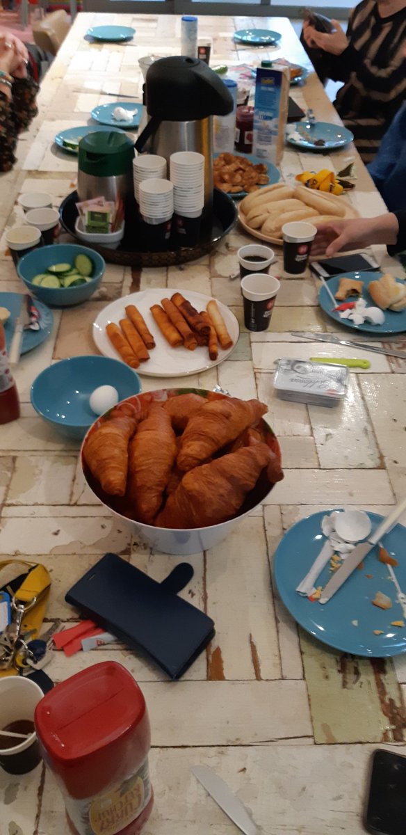 Dames van de koffie ochtend bij Het Zand hebben weer een heerlijk ontbijtje georganiseerd #dock #dock2020