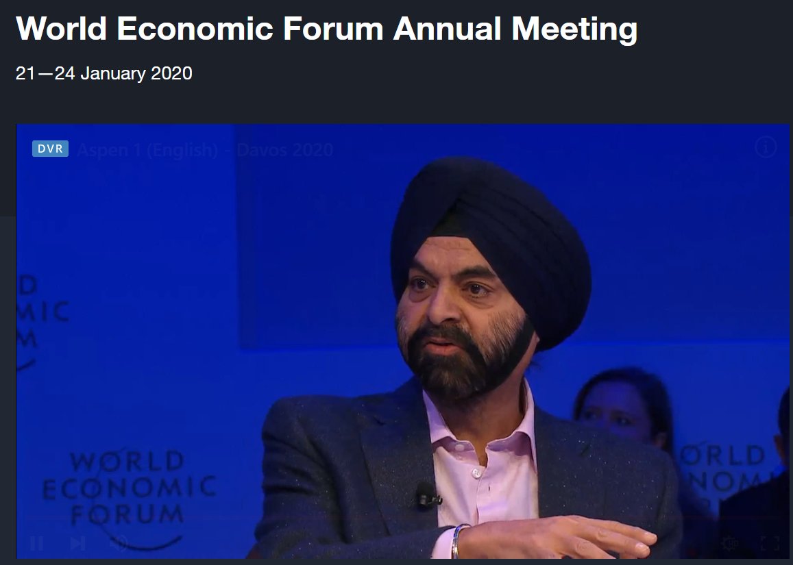 MastercardEU's tweet photo. Ajay Banga, CEO Mastercard at #WEF20: "Inclusion: we committed to get 500 million people included in the financial ecosystem by 2020 – we have, with our partners. You can’t do it alone." #innovatetoinclude #MastercardWEF #Davos2020 See the session here: https://t.co/bcbfd2I5E1 https://t.co/A0TvObTcB6