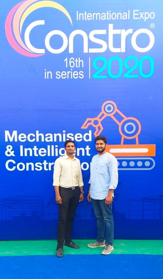 pranavgurav7's tweet photo. Visited CONSTRO 2020.
Western India's Largest Construction Expo on Machinery, Materials, Methods & Projects organised by Pune Construction Engineering Research Foundation, PCERF.
#CONSTRO2020 #civil #construction #pune #industry #exhibition https://t.co/HAYh3lKPIm