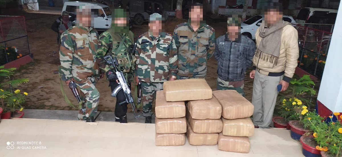 official_dgar's tweet photo. #OperationsNorthEast
#AssamRifles under the aegis of 21 Sector/IGAR(East) conducted a joint op with police on 21 Jan 2020. Total of 100kg of dry ganja pkts were recovered from general area Barmora forest, Sonamura, Tripura.
@adgpi @HMOIndia @SpokespersonMoD https://t.co/sfnwyBo07R