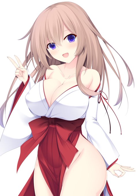 #これを見た人は自分の看板娘の画像を貼れ
きょぬぅ巫女のゆかりねぇさん 