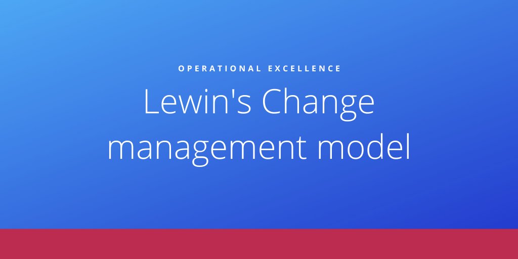 OperationalExc1's tweet image. Change Management -Lewin&apos;s Model#LEAN#Six Sigma#Change management#India

linkedin.com/posts/operatio…