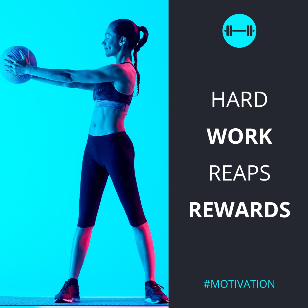 Hard work reaps rewards 👊

If you're lacking motivation, remind yourself why you started 👍 

#Motivation
