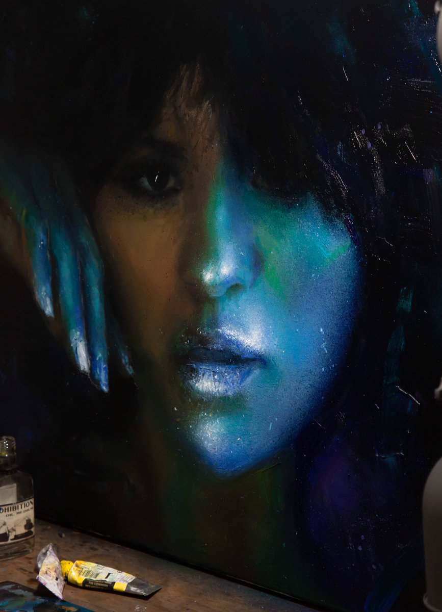 EliasNyegaard's tweet photo. For me, art is all about using colors and our imagination to bring people’s experience beyond a familiar reality, to connect them to this “unknown”. When I saw @selenagomez new music video for «Rare» I felt this exhilaration and urge to put it onto the canvas🦋#SelenaGomez #Rare https://t.co/u20E3uAGUf