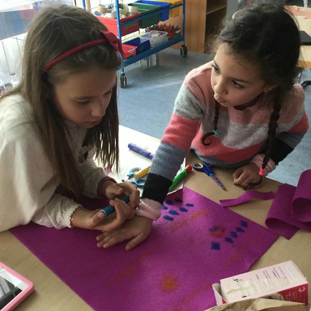 AISRESSTEM's tweet image. Today our Kg2 class participated in a cross-grade level activity. We demonstrated our understanding of how meteorologists help our community!