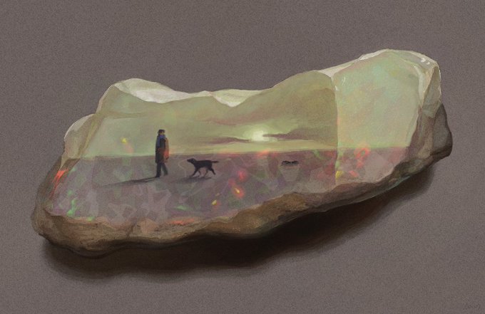 Opal "The middle of a journey / Departure" - https://t.co/qC7DS8qjMT 