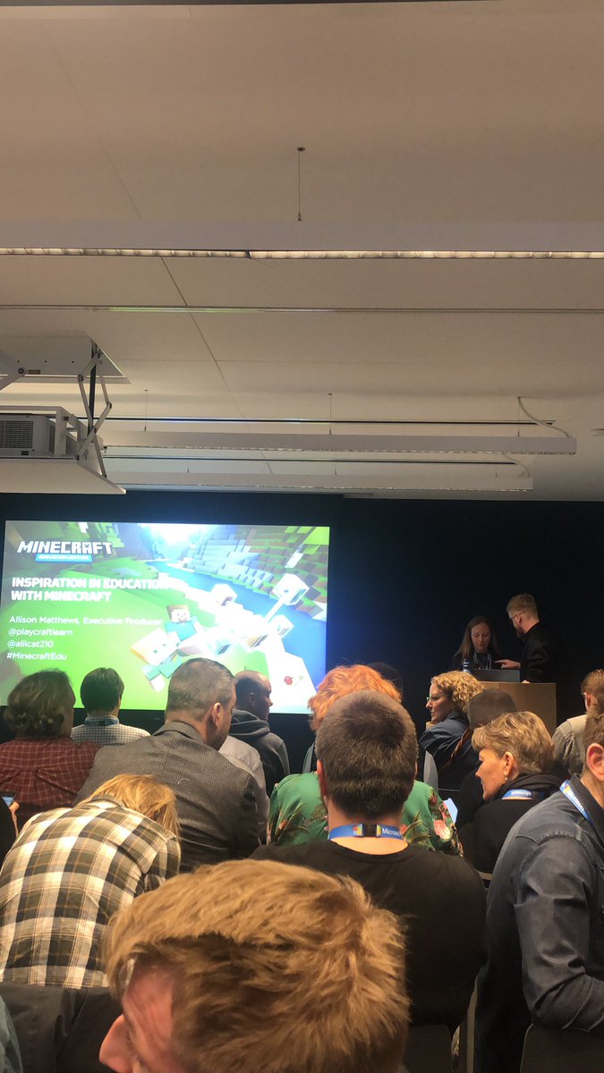 Next one up is @allicat210 on #MinecraftEdu#bett2020#microsoftedu