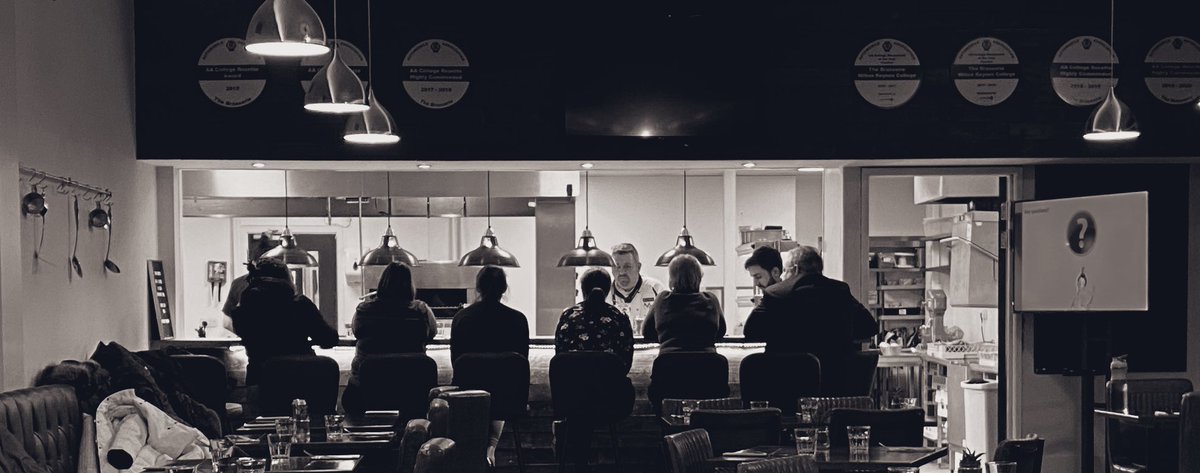 ThebrasserieMK's tweet photo. First of our twilight sessions last night with local schools discussing how we can reach out to more young chefs #futuretalent #hospitalitycareers https://t.co/2mmTdMimfG