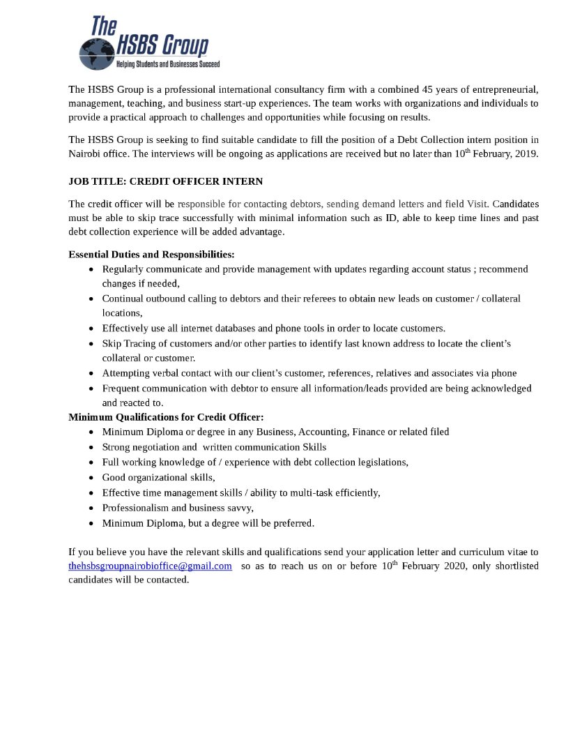 hsbskenya's tweet photo. JOB! JOB ! JOB!- Be the Lucky one #JobSeekersWednesday #IkoKaziKE https://t.co/z9riYlySEK