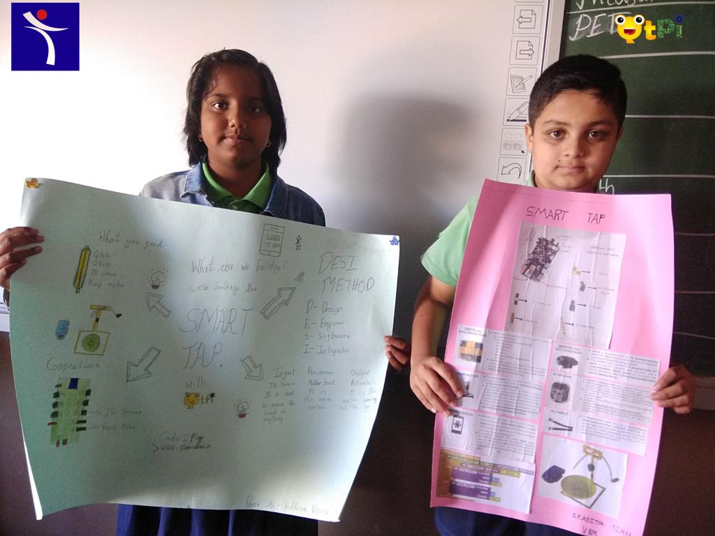 qtpiofficial's tweet photo. QtSchoolLab students from Sri Chaitanya School J P Nagar branch, Bengaluru display dir learning &amp; prototype for parents/ peers. Isn't wonderful 2 see children picking up 21st Century skills?! 

#qtschoollab #robotics #AI #SriChaitanyaSchool   #artificalintelligence #k12education https://t.co/utuwsGxOF1